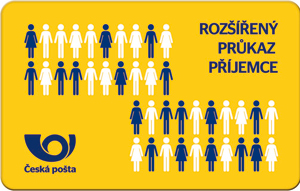 Rozšířený průkaz příjemce - Česká pošta