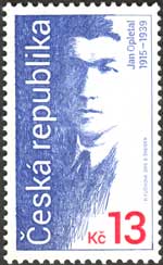 Česká pošta představuje poštovní známku s Janem Opletalem